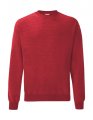 Heren Sweaters Fruit of the Loom set in 62-202-0 heather red